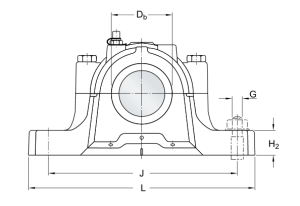 Картинка SNL 518 TURU  корпус SKF от компании «BC Industry» Корпуса, корпусные подшипники, подшипниковые узлы, смазки для подшипников, сальники, манжеты, уплотнения - купить в Шымкенте, в Алматы. Купить подшипники в Шымкенте. Купить подшипники в Алматы. SKF Казахстан.
