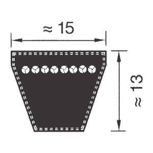 5V 3550   ремень Optibelt SK