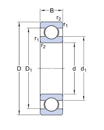BB1-0608BD   подшипник SKF 