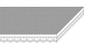 Картинка Транспортерная лента Habasit TT140/F/AS B=320 mm x L=12 080 mm, бесконечный flexproof от компании «BC Industry» Пищевая транспортерная лента. Пищевая лента, полотно для транспортера, конвейера, конвейерная.