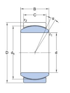 GE 10 C   подшипник  SKF