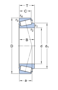 3204 ATN9/C2   подшипник  SKF