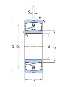 Картинка 22207 E/C3   подшипник   SKF от компании «BC Industry» Корпуса, корпусные подшипники, подшипниковые узлы, смазки для подшипников, сальники, манжеты, уплотнения - купить в Шымкенте, в Алматы. Купить подшипники в Шымкенте. Купить подшипники в Алматы. SKF Казахстан.