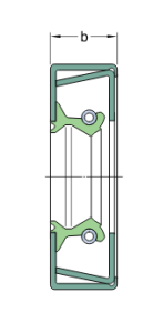 22493  манжетное уплотнение SKF