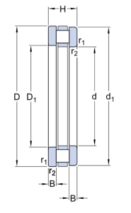 81216 TN подшипник SKF