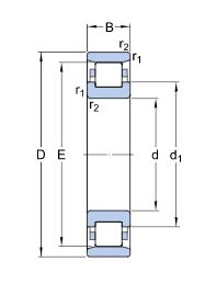 BC1B 320811   подшипник  SKF