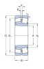 22222 EK   подшипник  SKF