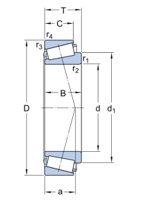 3202 ATN9   подшипник  SKF