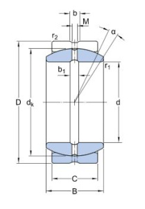 Картинка GE110  ES   SKF от компании «BC Industry» Корпуса, корпусные подшипники, подшипниковые узлы, смазки для подшипников, сальники, манжеты, уплотнения - купить в Шымкенте, в Алматы. Купить подшипники в Шымкенте. Купить подшипники в Алматы. SKF Казахстан.