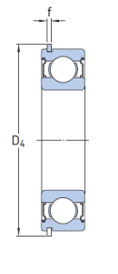Картинка 6201-2ZNR   подшипник SKF от компании «BC Industry» Корпуса, корпусные подшипники, подшипниковые узлы, смазки для подшипников, сальники, манжеты, уплотнения - купить в Шымкенте, в Алматы. Купить подшипники в Шымкенте. Купить подшипники в Алматы. SKF Казахстан.