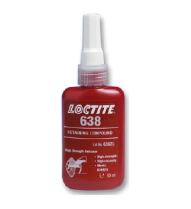 Картинка 638 LOCTITE 50ml Клей для фиксации цилиндрических деталей от компании «BC Industry» Средства промышленной химии.