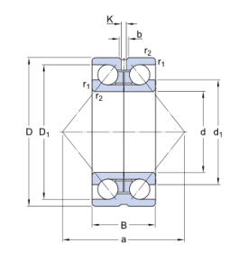 Картинка 305262 D  подшипник от компании «BC Industry» Корпуса, корпусные подшипники, подшипниковые узлы, смазки для подшипников, сальники, манжеты, уплотнения - купить в Шымкенте, в Алматы. Купить подшипники в Шымкенте. Купить подшипники в Алматы. SKF Казахстан.