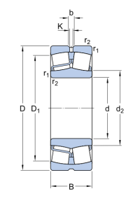 Картинка 22320 E/C3  подшипник  SKF от компании «BC Industry» Корпуса, корпусные подшипники, подшипниковые узлы, смазки для подшипников, сальники, манжеты, уплотнения - купить в Шымкенте, в Алматы. Купить подшипники в Шымкенте. Купить подшипники в Алматы. SKF Казахстан.