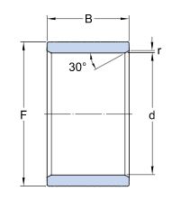 LR 30x35x20.5   втулка