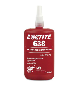 Картинка 638 LOCTITE 250ml Клей для фиксации цилиндрических деталей от компании «BC Industry» Средства промышленной химии.