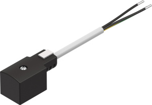 Картинка 30935 Штекерная розетка с кабелем KMF-1-24DC-2.5-LED от компании BCIndustry