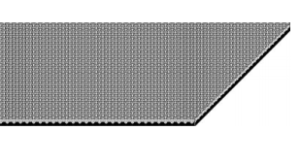 Картинка Приводной ремень Habasit W-8 B=16 mm x L=820 mm, бесконечный flexproof от компании «BC Industry» Пищевая транспортерная лента. Пищевая лента, полотно для транспортера, конвейера, конвейерная.