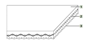 Картинка Транспортерная лента Habasit CNB-6EB-A1 B=1 100 mm x L=44 000 mm, открытая длина от компании «BC Industry» Пищевая транспортерная лента. Пищевая лента, полотно для транспортера, конвейера, конвейерная.