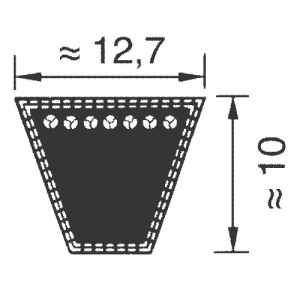 SPA2240 ремень Optibelt SK