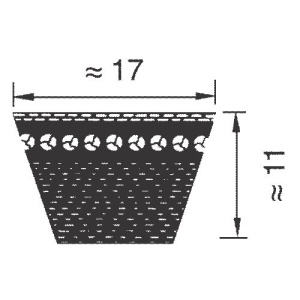 Картинка BX 73 (1890) Optibelt Super TX от компании BCIndustry