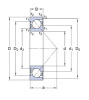 7308 BE-2RZP/GWF подшипник SKF