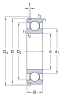 6206 NR   подшипник SKF