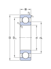 6403-2RS1  подшипник SKF