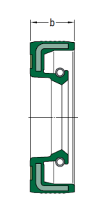 CR 43X60X10 HMS42 R   Манжетное уплотнение SKF