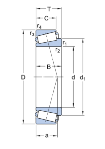 Картинка 30311 J2/Q   подшипник  SKF от компании «BC Industry» Корпуса, корпусные подшипники, подшипниковые узлы, смазки для подшипников, сальники, манжеты, уплотнения - купить в Шымкенте, в Алматы. Купить подшипники в Шымкенте. Купить подшипники в Алматы. SKF Казахстан.