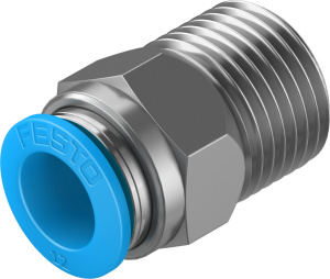 Картинка 153010, соединение с резьбой QS-1/2-12  от компании BCIndustry