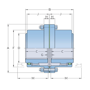 Картинка PHE F40 HTBFLG    Муфта  SKF от компании «BC Industry» Корпуса, корпусные подшипники, подшипниковые узлы, смазки для подшипников, сальники, манжеты, уплотнения - купить в Шымкенте, в Алматы. Купить подшипники в Шымкенте. Купить подшипники в Алматы. SKF Казахстан.