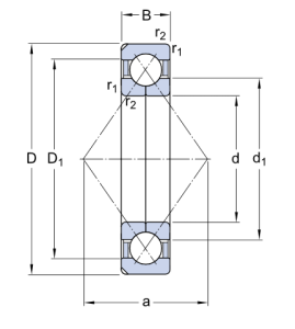 QJ 318 N2MA   подшипник