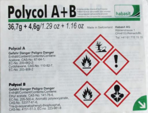 Картинка Клей POLYCOL A+B от компании «BC Industry» Пищевая транспортерная лента. Пищевая лента, полотно для транспортера, конвейера, конвейерная.