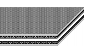 Картинка Приводной ремень Habasit XVT-2213 (CM-14/40FS) B=20 mm x L=1 618 mm, бесконечный flexproof от компании «BC Industry» Пищевая транспортерная лента. Пищевая лента, полотно для транспортера, конвейера, конвейерная.