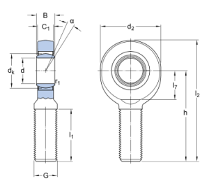 SAL 17 ES   узел  SKF