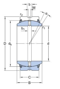GE 70 ESL-2LS   подшипник SKF