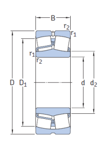 22216 E/W64   подшипник  SKF