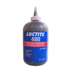 Картинка 480 LOCTITE 500gr  Клей высокой прочности с резин.наполнителе от компании «BC Industry» Средства промышленной химии.