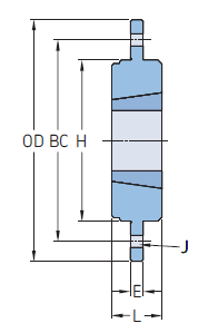 Картинка PHH WM12 Ступицы типа WM с коническим отверстием SKF от компании «BC Industry» - шкивы, муфты, втулки, звездочки, роликовые цепи - купить в Алматы, в Шымкенте, Казахстан. Промышленные трансмиссии от официального дистрибьютора SKF в Казахстане.