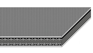 Картинка Приводной ремень Habasit S-18/30 B=14 mm x L=320 mm, бесконечный thermofix от компании «BC Industry» Пищевая транспортерная лента. Пищевая лента, полотно для транспортера, конвейера, конвейерная.