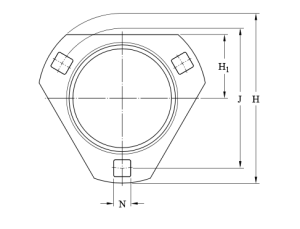 PFD 52   корпус SKF